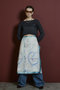 【予約販売】Drawing Scarf Skirt/ドローイングスカーフスカート メゾンスペシャル/MAISON SPECIAL