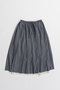 【予約販売】Waist Drawstring Pleated Skirt/ウエストドローストリングプリーツスカート メゾンスペシャル/MAISON SPECIAL GRY(グレー)