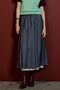 【予約販売】Waist Drawstring Pleated Skirt/ウエストドローストリングプリーツスカート メゾンスペシャル/MAISON SPECIAL