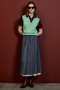 【予約販売】Waist Drawstring Pleated Skirt/ウエストドローストリングプリーツスカート メゾンスペシャル/MAISON SPECIAL