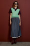 【予約販売】Waist Drawstring Pleated Skirt/ウエストドローストリングプリーツスカート メゾンスペシャル/MAISON SPECIAL
