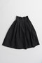 【予約販売】Wide Tuck Volume Skirt/ワイドタックボリュームスカート メゾンスペシャル/MAISON SPECIAL BLK(ブラック)