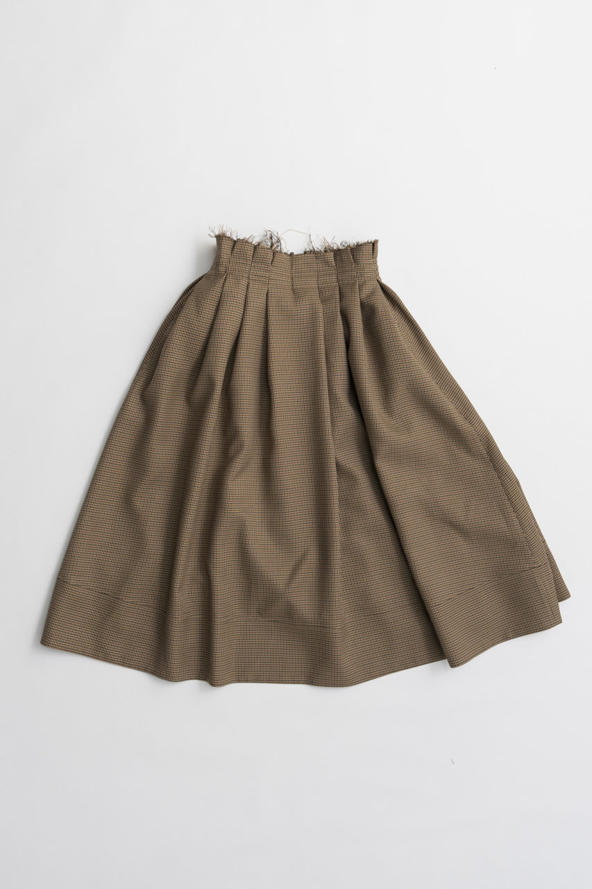 メゾンスペシャル/MAISON SPECIALの【予約販売】Wide Tuck Volume Skirt/ワイドタックボリュームスカート(BGE(ベージュ)/21262516002)