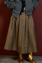 【予約販売】Wide Tuck Volume Skirt/ワイドタックボリュームスカート メゾンスペシャル/MAISON SPECIAL