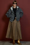 【予約販売】Wide Tuck Volume Skirt/ワイドタックボリュームスカート メゾンスペシャル/MAISON SPECIAL