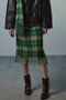 【予約販売】Check Fringe Skirt/チェックフリンジスカート メゾンスペシャル/MAISON SPECIAL