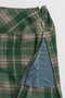 【予約販売】Check Fringe Skirt/チェックフリンジスカート メゾンスペシャル/MAISON SPECIAL