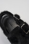 Fur-Like Volume Sole Slingback Mules/ファーライクボリュームソールスリングバックミュール メゾンスペシャル/MAISON SPECIAL