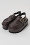 Volume Sole Slingback Mules/ボリュームソールスリングバックミュール メゾンスペシャル/MAISON SPECIAL D.BRN(ダークブラウン)