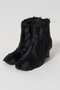 Fur-Like Square Short Boots/ファーライクスクエアショートブーツ メゾンスペシャル/MAISON SPECIAL BLK(ブラック)