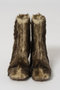 Fur-Like Square Short Boots/ファーライクスクエアショートブーツ メゾンスペシャル/MAISON SPECIAL