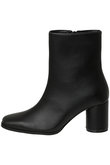 Multi-Fabric Square Short Boots/マルチファブリックスクエアショートブーツ