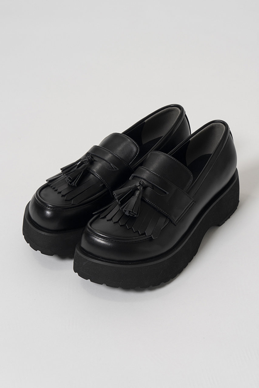 メゾンスペシャル/MAISON SPECIALの2WAY Tassel Loafers/2WAYタッセルローファー(BLK(ブラック)/21262565508)
