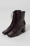 Lace-Up Short Boots/レースアップショートブーツ メゾンスペシャル/MAISON SPECIAL BRN(ブラウン)