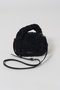 【予約販売】Fur Round Mini Bag/ファーラウンドミニバッグ メゾンスペシャル/MAISON SPECIAL BLK(ブラック)