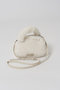 【予約販売】Fur Round Mini Bag/ファーラウンドミニバッグ メゾンスペシャル/MAISON SPECIAL IVR(アイボリー)