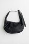【予約販売】Leather-Like Round Shoulder Bag/レザーライクラウンドショルダーバッグ メゾンスペシャル/MAISON SPECIAL BLK(ブラック)