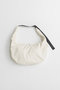 【予約販売】Leather-Like Round Shoulder Bag/レザーライクラウンドショルダーバッグ メゾンスペシャル/MAISON SPECIAL IVR(アイボリー)