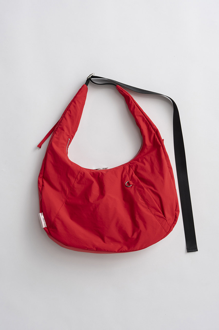 メゾンスペシャル/MAISON SPECIALのNylon Round Shoulder Bag/ナイロンラウンドショルダーバッグ(RED(レッド)/21262615504)