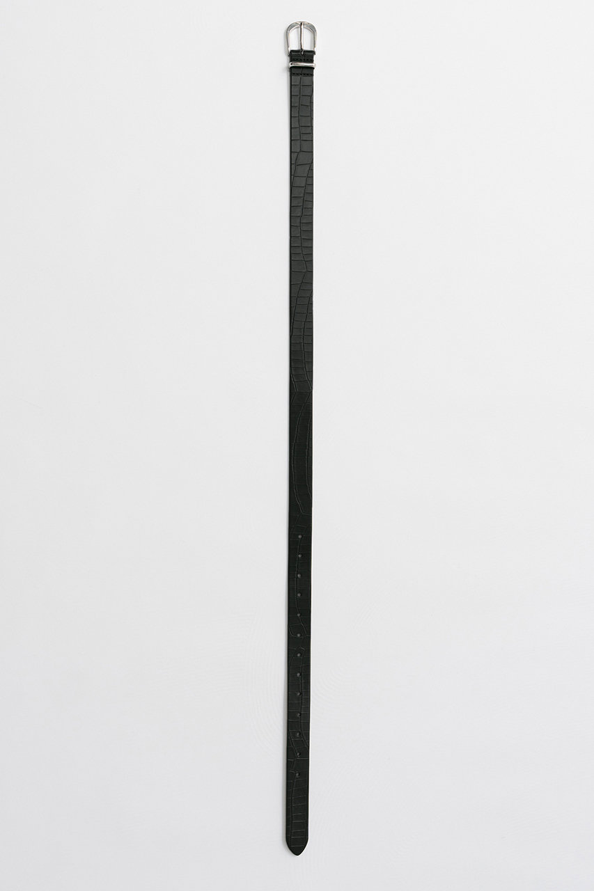 メゾンスペシャル/MAISON SPECIALの【予約販売】Croc Belt/クロコベルト(BLK(ブラック)/21262665302)