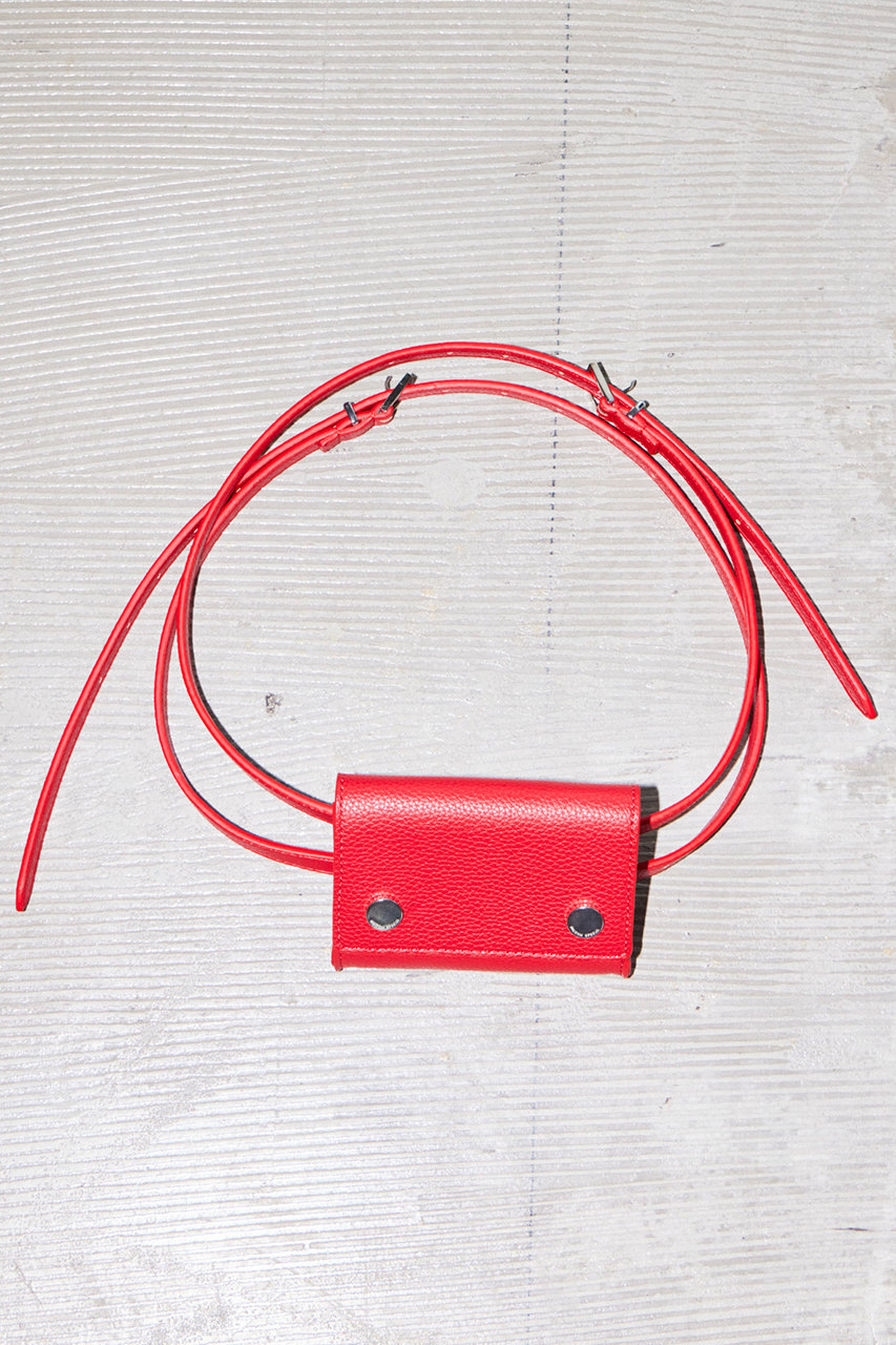 メゾンスペシャル/MAISON SPECIALの【予約販売】Multi-Way Pouch Double Belt/マルチウェイポーチダブルベルト(RED(レッド)/21262665303)