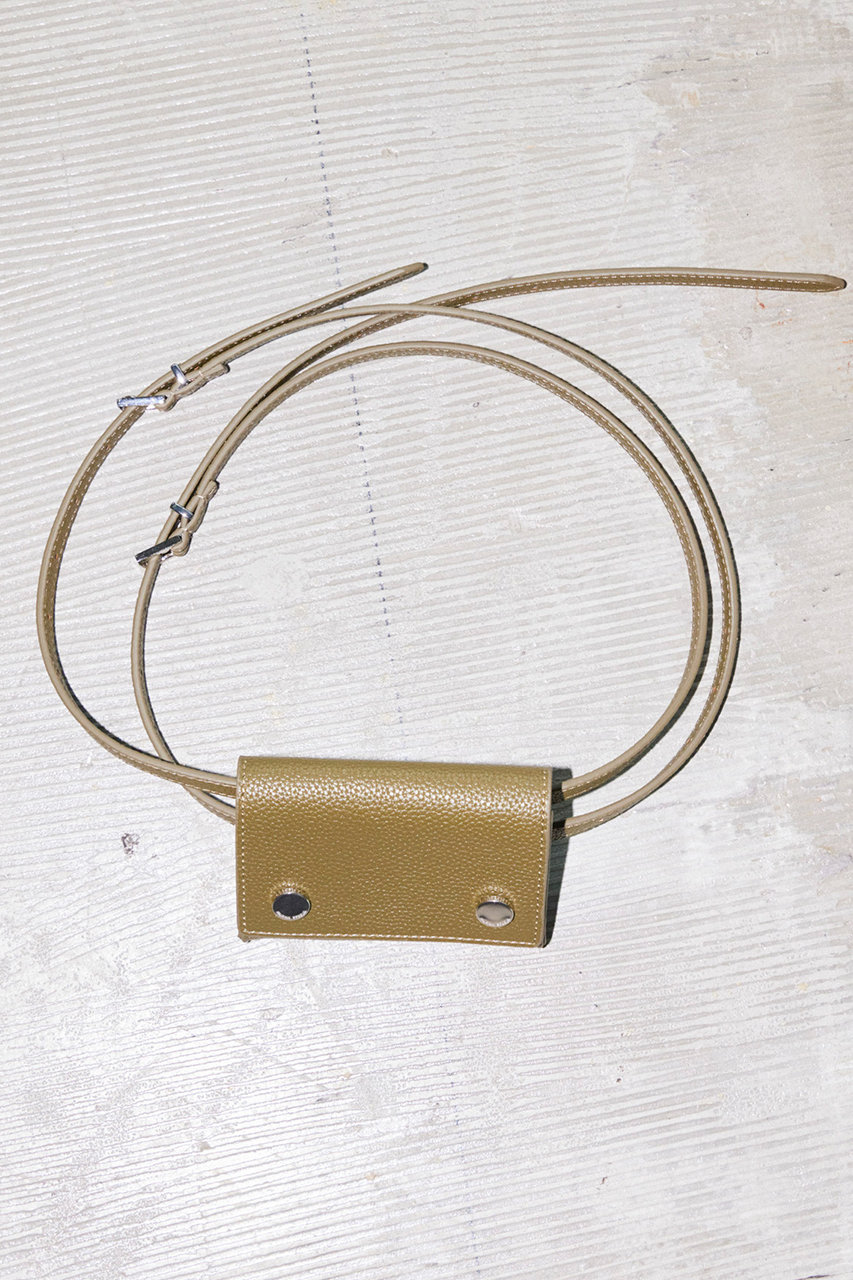 メゾンスペシャル/MAISON SPECIALの【予約販売】Multi-Way Pouch Double Belt/マルチウェイポーチダブルベルト(KHK(カーキ)/21262665303)
