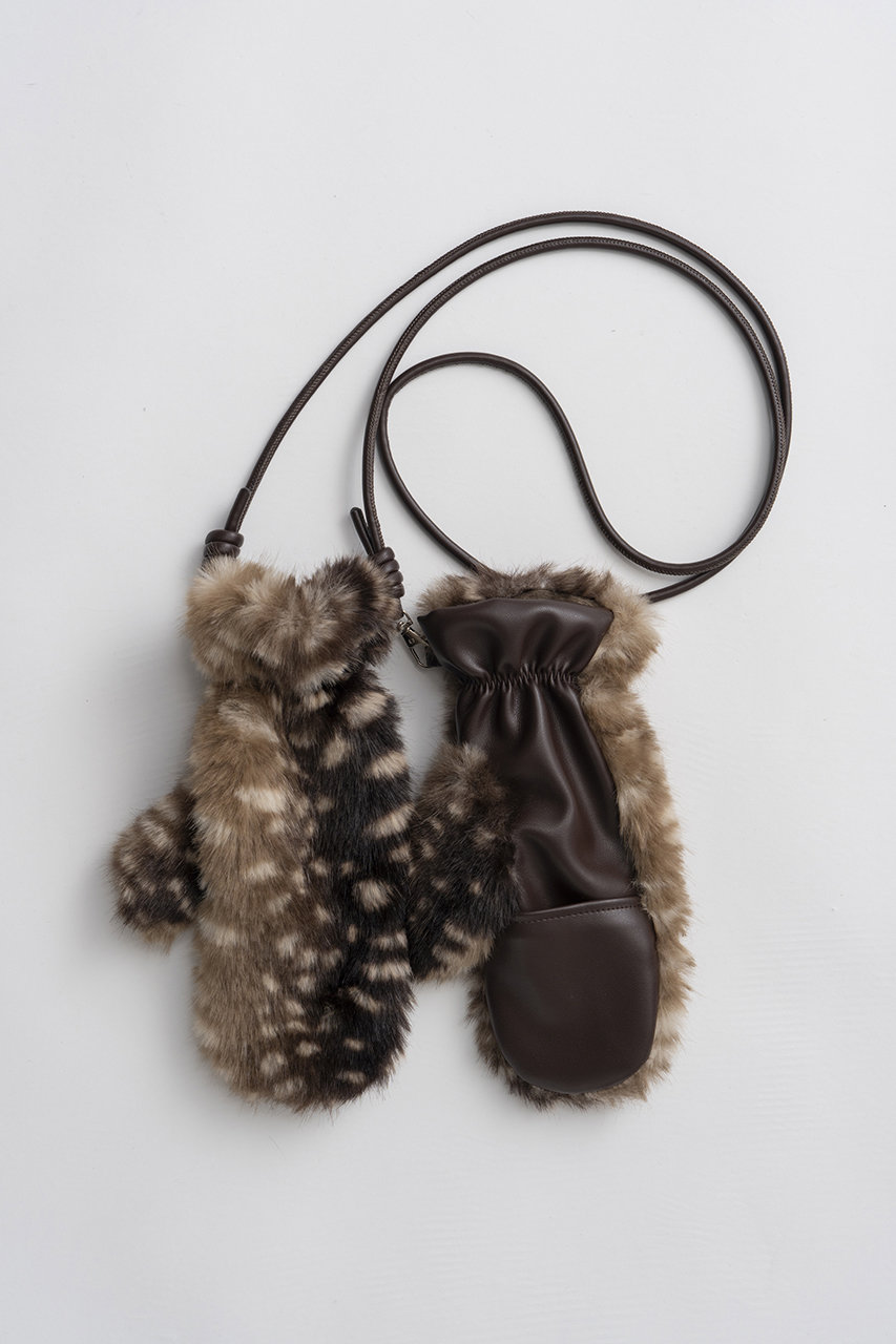 メゾンスペシャル/MAISON SPECIALの【予約販売】Fur Mittens/ファーミトン(MLT1(マルチカラー)/21262665501)