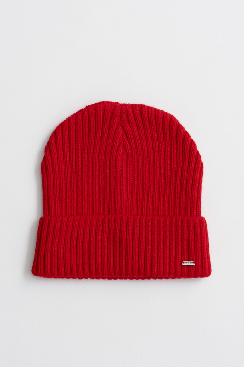 メゾンスペシャル/MAISON SPECIALのKnit Beanie/ニットビーニー(RED(レッド)/21262666003)