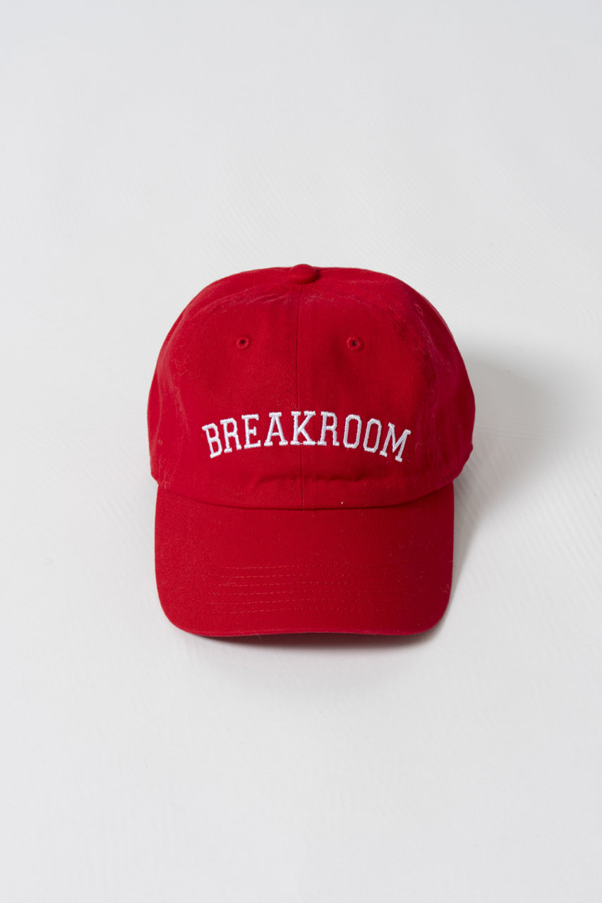 メゾンスペシャル/MAISON SPECIALの【予約販売】BREAKROOM Logo Cap/BREAKROOMロゴキャップ(RED(レッド)/21262666004)