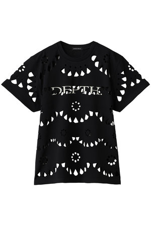 メゾンスペシャル/MAISON SPECIALのLaser-Cut Motif Logo T-Shirt/レーザーカットモチーフロゴTEE(110100/110102)