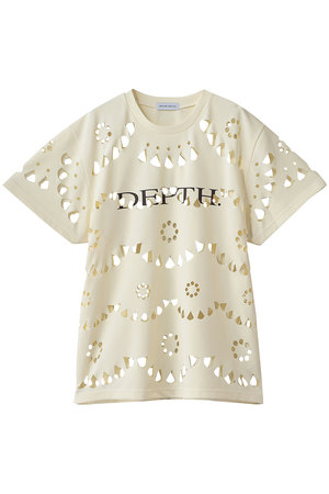 メゾンスペシャル/MAISON SPECIALのLaser-Cut Motif Logo T-Shirt/レーザーカットモチーフロゴTEE(110100/110102)