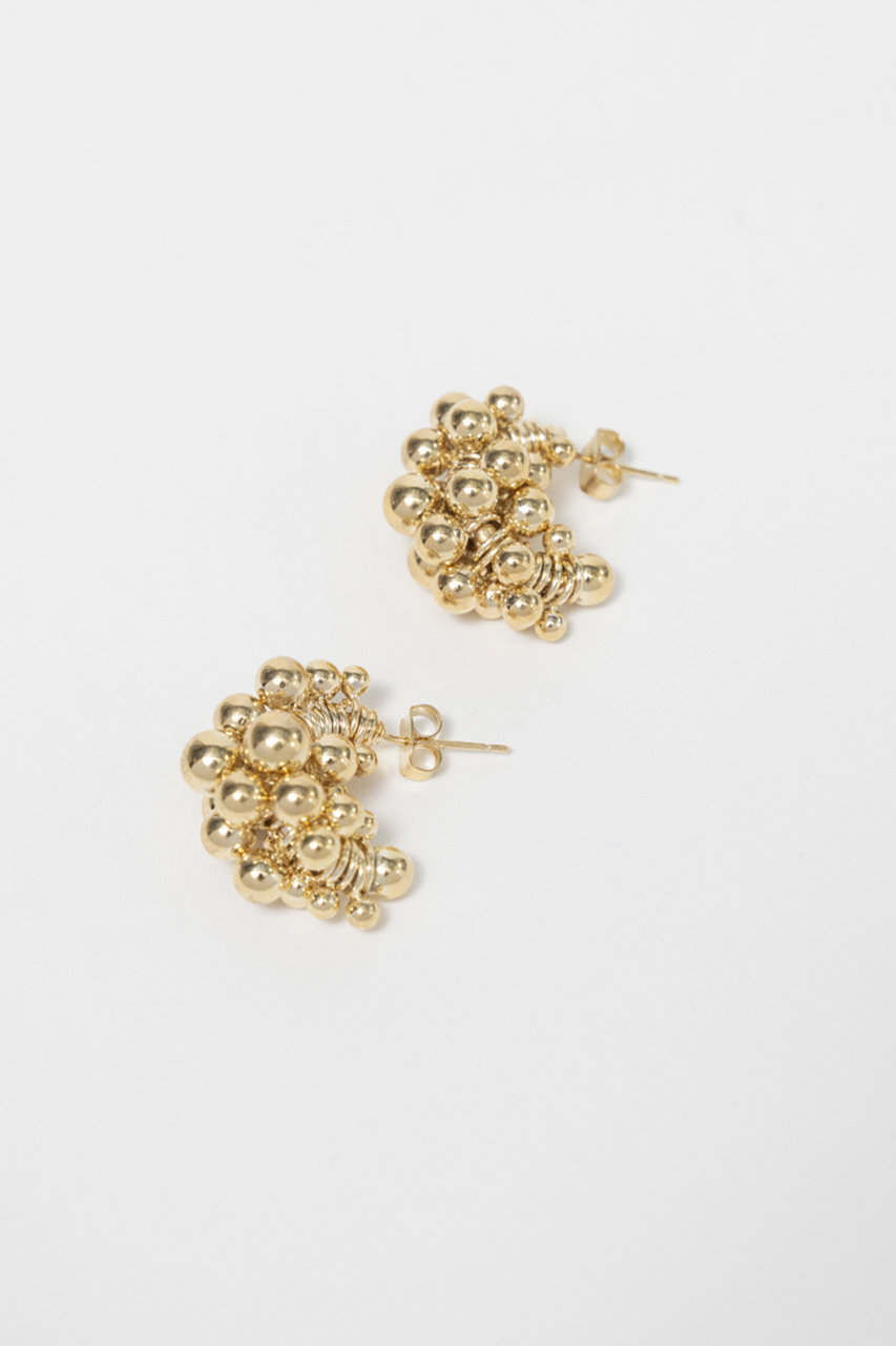 メゾンスペシャル/MAISON SPECIALの【予約販売】Caviar Earrings/キャビアピアス(GLD(ゴールド)/21262665305)