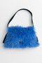 【予約販売】Fur Like Square Tote Bag/ファーライクスクエアトートバッグ メゾンスペシャル/MAISON SPECIAL BLU(ブルー)
