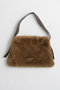 【予約販売】Fur Like Square Tote Bag/ファーライクスクエアトートバッグ メゾンスペシャル/MAISON SPECIAL BRN(ブラウン)