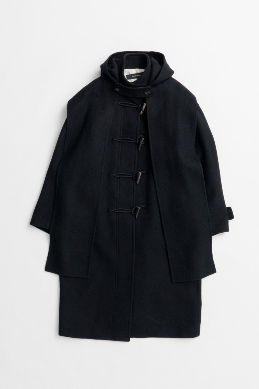MAISON SPECIAL Duffle Muffler Coat / ダッフルマフラーコート (BLK(ブラック), FREE) メゾンスペシャル ELLE SHOP