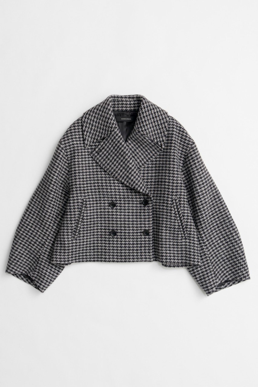 MAISON SPECIAL Short Pea Coat / ショートＰコート (MLT1(マルチカラー), FREE) メゾンスペシャル ELLE SHOP