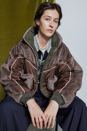 メゾンスペシャル/MAISON SPECIALの【予約販売】Reversible Fur Blouson / リバーシブルファーブルゾン(110800/110802)