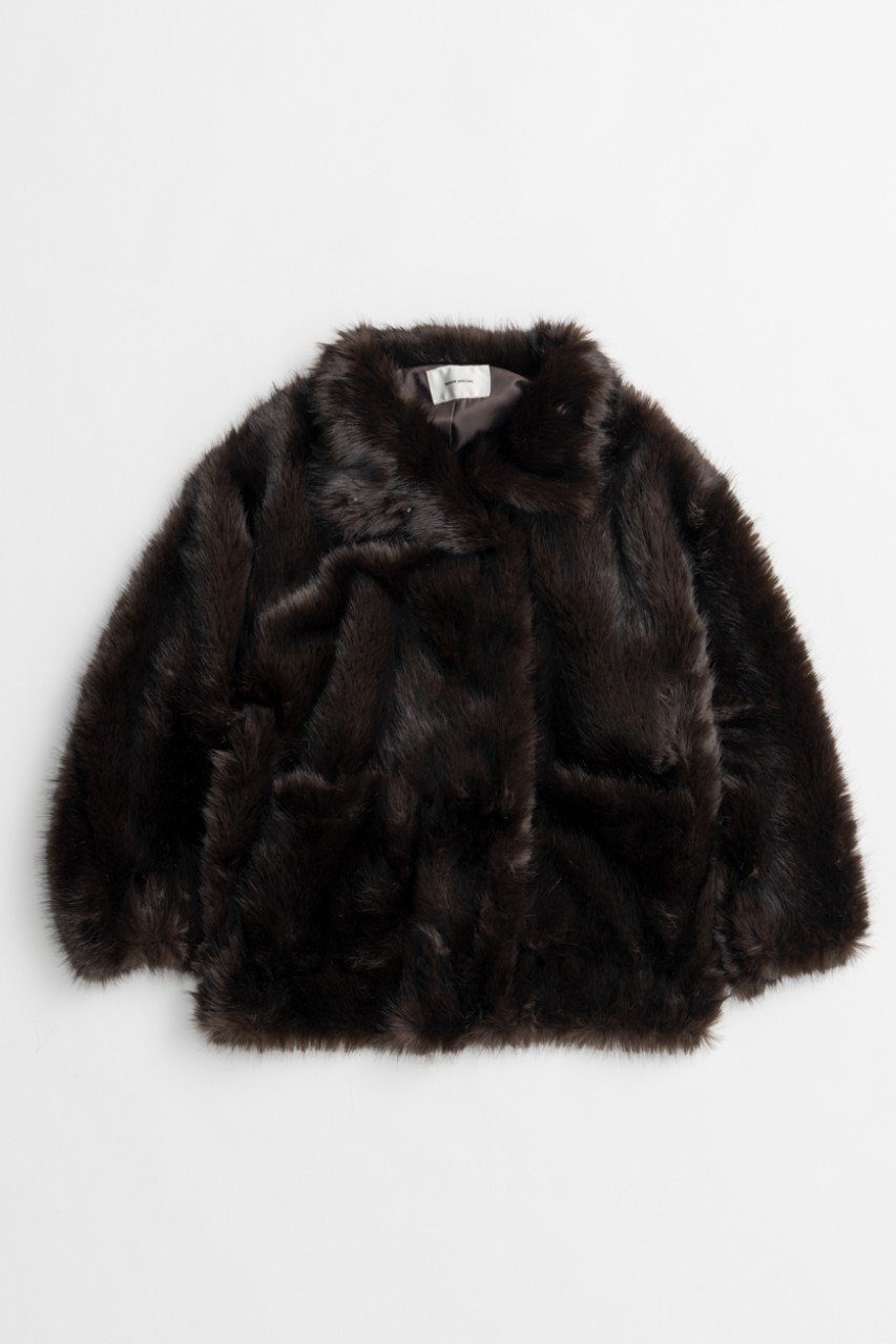 Middle Volume Fur Coat / ミドルボリュームファーコート