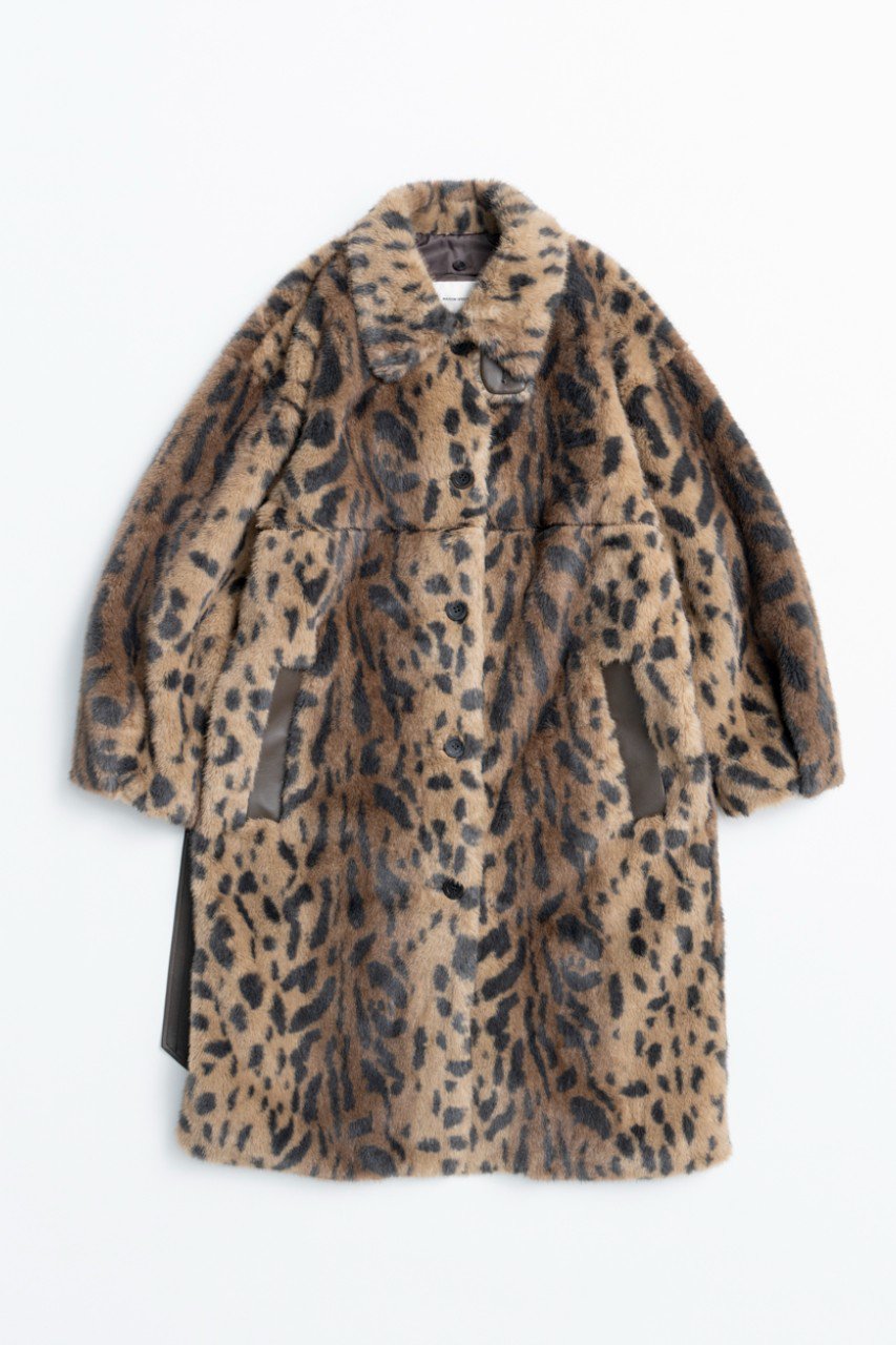 MAISON SPECIAL Multi-Fabric Long Coat / マルチファブリックロングコート (MLT1(マルチカラー), FREE) メゾンスペシャル ELLE SHOP