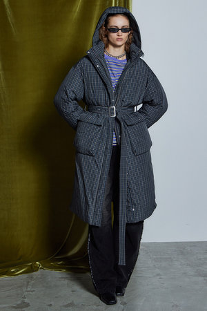 メゾンスペシャル/MAISON SPECIALの【予約販売】Multi-Fabric Long Down Coat / マルチファブリックロングダウン(110800/110805)