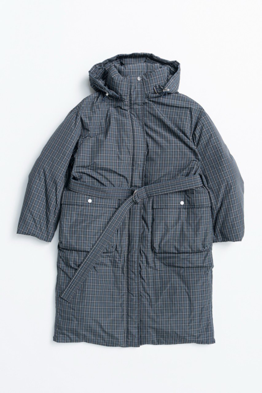MAISON SPECIAL Multi-Fabric Long Down Coat / マルチファブリックロングダウン (GRY(グレー), FREE) メゾンスペシャル ELLE SHOP