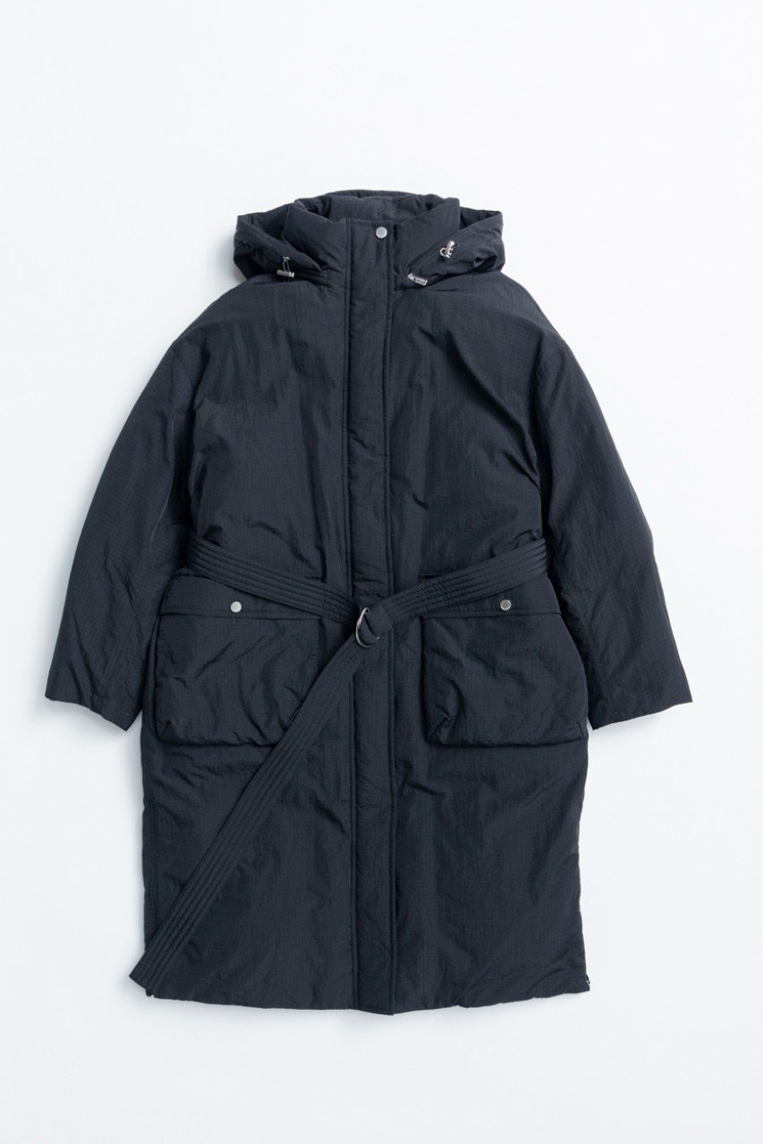 MAISON SPECIAL Multi-Fabric Long Down Coat / マルチファブリックロングダウン (BLK(ブラック), FREE) メゾンスペシャル ELLE SHOP