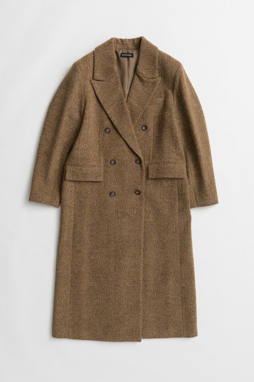 MAISON SPECIAL Box Chester Coat / ボックスチェスターコート (CML(キャメル), 36) メゾンスペシャル ELLE SHOP