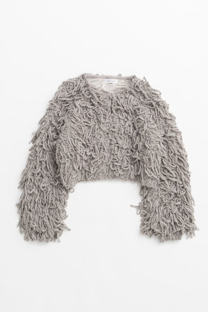 メゾンスペシャル/MAISON SPECIALの【予約販売】Hand Loop Knit Blouson / ハンドループニットブルゾン