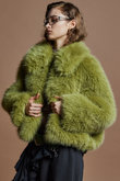 Volume Collar Fur Coat / ボリュームカラーファーコート