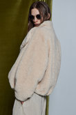 Stand Neck Boa Coat / スタンドネックボアコート