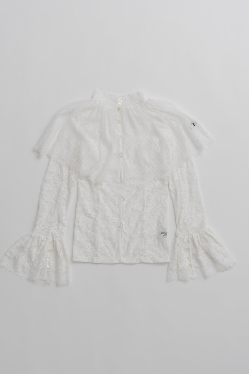 MAISON SPECIAL Bolero Set Lace Cardigan / ボレロセットレースカーディガン (WHT(ホワイト), FREE) メゾンスペシャル ELLE SHOP