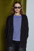 Wave Shaggy Knit Cardigan / ウェーブシャギーニットカーディガン