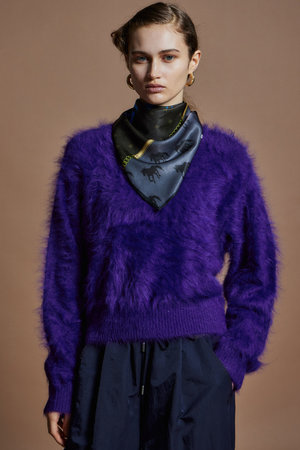 メゾンスペシャル/MAISON SPECIALの【予約販売】Angora Shaggy Knit / アンゴラシャギーニット(110300/110301)