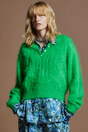 メゾンスペシャル/MAISON SPECIALの【予約販売】Angora Shaggy Knit / アンゴラシャギーニット(110300/110301)